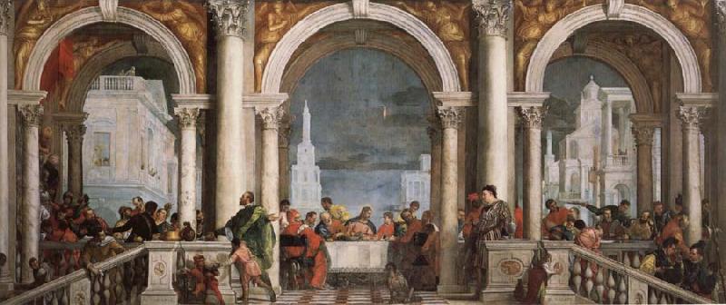 Paolo Veronese Feast in the House of Levi Spain oil painting art